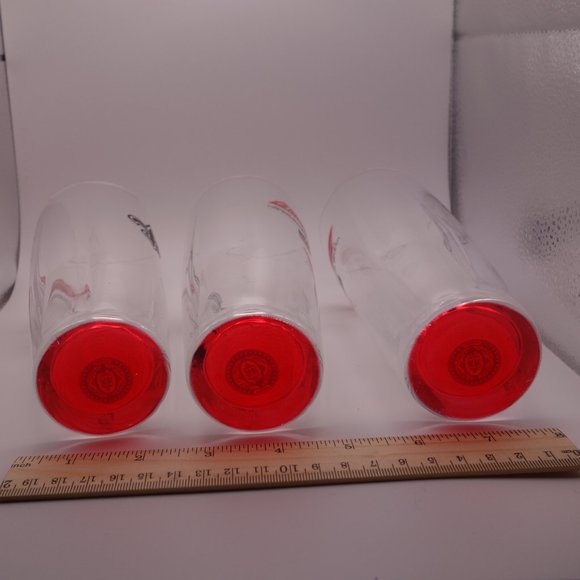 Set of Three New Orleans Saints Budweiser Proud Sponsor of the NFL Beer Glasses - Picture 5 of 9